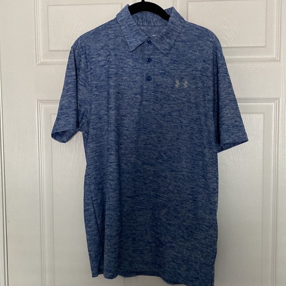 UNDER ARMOUR LOOSE HEATGEAR SIZE SM BLUE SHIRT NEW WITHOUT TAGS VERY PRETTY - Picture 2 of 8